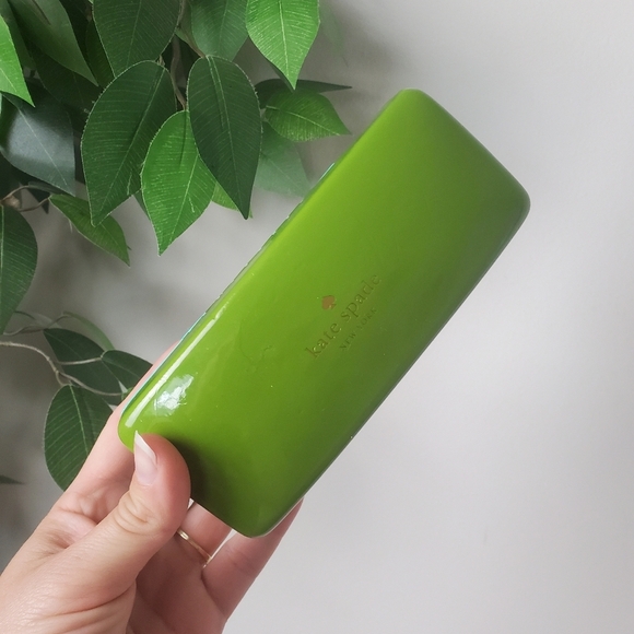 Kate Spade Green and Blue Sunglasses Eyeglass Case - Picture 2 of 8